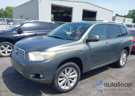 2008 Toyota Highlander Hybrid Limited из США, поврежденный, VIN JTEEW44A682014110